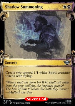 Evocazione delle Ombre - L’uscita nel periodo festivo de Il Signore degli Anelli: Racconti della Terra di Mezzo (Uncommon) [LTRH-677]