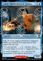 Adric, Mathematical Genius - Mondi Altrove: Doctor Who: Extras (Rare) [XWHO-638]