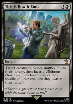 This Is How It Ends - Mondi Altrove: Doctor Who (Rare) [WHO-70]