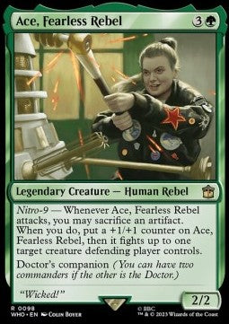 Ace, Fearless Rebel - Mondi Altrove: Doctor Who (Rare) [WHO-98]