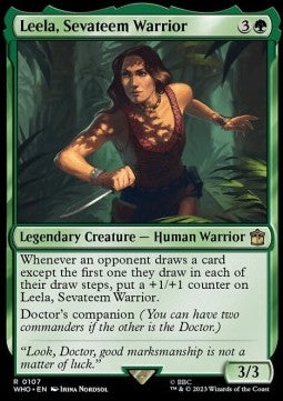 Leela, Sevateem Warrior - Mondi Altrove: Doctor Who (Rare) [WHO-107]