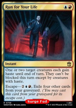 Run for Your Life - Mondi Altrove: Doctor Who: Extras (Rare) [XWHO-759]