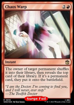 Distorsione Caotica - Mondi Altrove: Doctor Who: Extras (Rare) [XWHO-816]