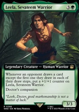 Leela, Sevateem Warrior - Mondi Altrove: Doctor Who: Extras (Rare) [XWHO-398]