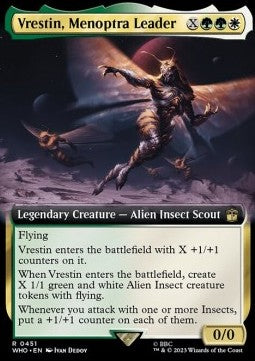 Vrestin, Menoptra Leader - Mondi Altrove: Doctor Who: Extras (Rare) [XWHO-451]