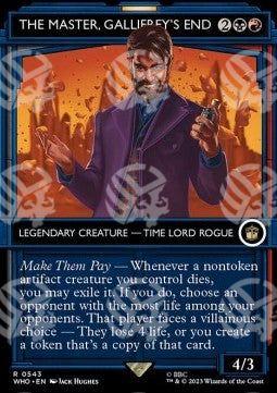 The Master, Gallifrey's End - Mondi Altrove: Doctor Who: Extras (Rare) [XWHO-543]