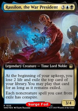 Rassilon, the War President - Mondi Altrove: Doctor Who: Extras (Rare) [XWHO-1025]