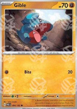 Gible - Paradosso Temporale (Common) [PAR-094]
