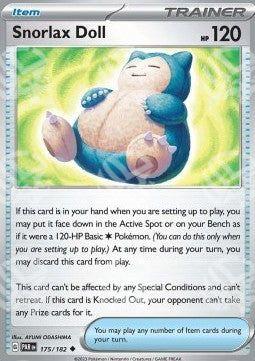 Bambola Snorlax - Paradosso Temporale (Uncommon) [PAR-175]