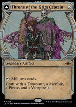 Trono della Capitana Lugubre // La Capitana Lugubre - Le Caverne Perdute di Ixalan: Extras (Rare) [XLCI-313]