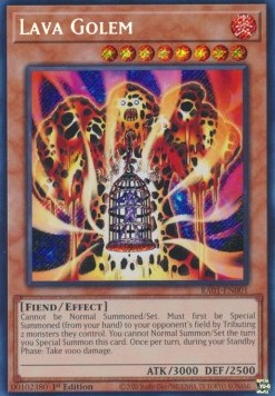 Golem di Lava - 25th Anniversary Rarity Collection (Secret Rare) [RA01-001]