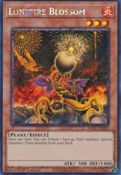 Bocciolo di Fuoco Solitario - 25th Anniversary Rarity Collection (Platinum Secret Rare) [RA01-002]
