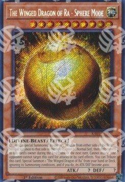 Drago Alato di Ra - Modalità Sfera - 25th Anniversary Rarity Collection (Secret Rare) [RA01-007]