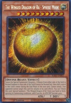 Drago Alato di Ra - Modalità Sfera - 25th Anniversary Rarity Collection (Secret Rare) [RA01-007]