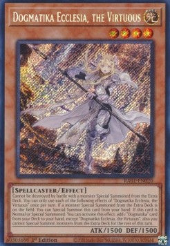 Dogmatika Ecclesia, la Virtuosa - 25th Anniversary Rarity Collection (Secret Rare) [RA01-020]