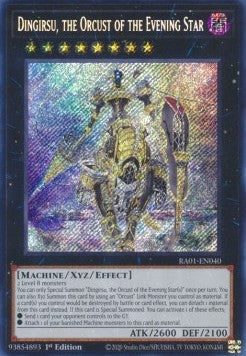 Dingirsu, l'Orcusestra della Stella della Sera - 25th Anniversary Rarity Collection (Secret Rare) [RA01-040]