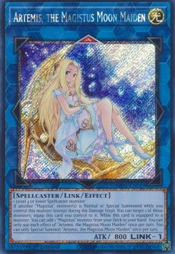 Artemis, la Magistus Fanciulla della Luna - 25th Anniversary Rarity Collection (Platinum Secret Rare) [RA01-049]