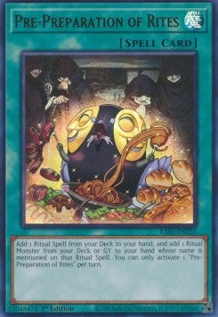 Pre-Preparazione dei Riti - 25th Anniversary Rarity Collection (Ultra Rare) [RA01-055]