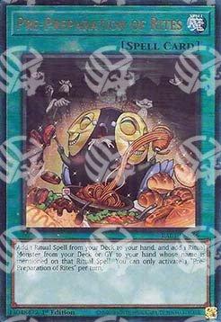 Pre-Preparazione dei Riti - 25th Anniversary Rarity Collection (Ultimate Rare) [RA01-055]