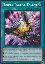 Talento Tattiche Triple - 25th Anniversary Rarity Collection (Secret Rare) [RA01-063]