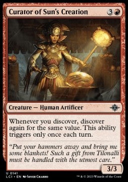 Curatrice della Creazione Solare - Le Caverne Perdute di Ixalan (Uncommon) [LCI-141]