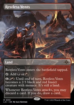 Camini Vulcanici Inquieti - Le Caverne Perdute di Ixalan: Extras (Rare) [XLCI-351]