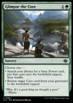 Scrutare il Nucleo - Le Caverne Perdute di Ixalan (Uncommon) [LCI-186]