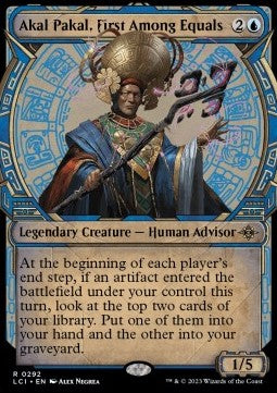 Akal Pakal, Prima Tra gli Eguali - Le Caverne Perdute di Ixalan: Extras (Rare) [XLCI-292]