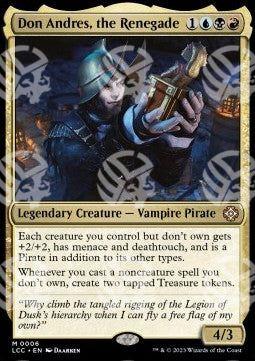 Don Andres, il Rinnegato - Commander: Le Caverne Perdute di Ixalan (Mythic) [LCC-6]