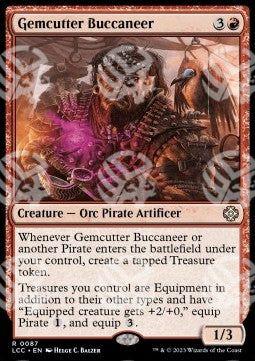 Bucaniere Tagliagemme - Commander: Le Caverne Perdute di Ixalan (Rare) [LCC-87]