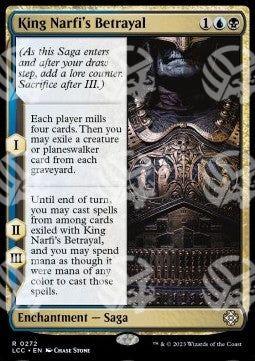 Tradimento di Re Narfi - Commander: Le Caverne Perdute di Ixalan (Rare) [LCC-272]