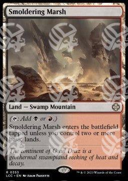 Palude Rovente - Commander: Le Caverne Perdute di Ixalan (Rare) [LCC-353]