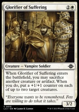 Glorificatore della Sofferenza - Le Caverne Perdute di Ixalan (Common) [LCI-15]