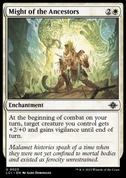 Potenza degli Antenati - Le Caverne Perdute di Ixalan (Uncommon) [LCI-23]