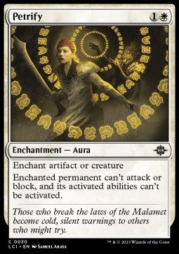 Pietrificare - Le Caverne Perdute di Ixalan (Common) [LCI-30]