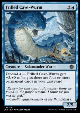 Wurm delle Caverne Frangiato - Le Caverne Perdute di Ixalan (Common) [LCI-57]