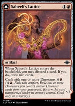 Reticolo di Saheeli // Raptor Capolavoro - Le Caverne Perdute di Ixalan (Uncommon) [LCI-164]