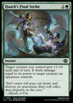 Colpo Finale di Huatli - Le Caverne Perdute di Ixalan (Common) [LCI-190]