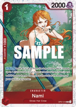Nami (OP01-016) - Ultra Deck: The Three Captains (Rare) [ST-10-OP01-016]