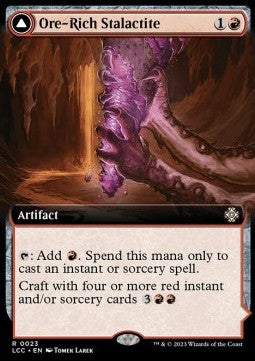 Ore-Rich Stalactite // Cosmium Catalyst - Commander: Le Caverne Perdute di Ixalan: Extras (Rare) [XLCC-23]