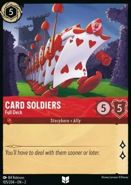 Card Soldiers - Full Deck - Rise of the Floodborn (Uncommon) [2ROF-105]