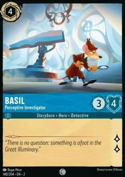 Basil - Perceptive Investigator - Rise of the Floodborn (Common) [2ROF-140]