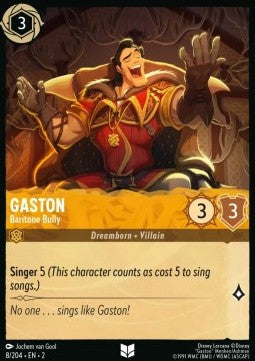 Gaston - Baritone Bully - Rise of the Floodborn (Uncommon) [2ROF-8]
