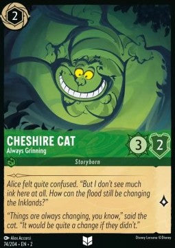 Cheshire Cat - Always Grinning - Rise of the Floodborn (Uncommon) [2ROF-74]