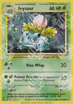 Ivysaur - Pokémon Trading Card Game Classic: Venusaur & Lugia ex Deck (Fixed) [CLV-002]