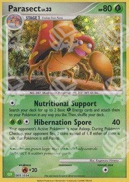 Parasect Lv.33 - Pokémon Trading Card Game Classic: Venusaur & Lugia ex Deck (Fixed) [CLV-005]