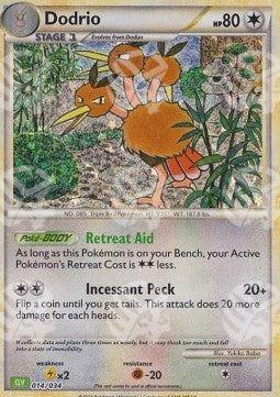 Dodrio - Pokémon Trading Card Game Classic: Venusaur & Lugia ex Deck (Fixed) [CLV-014]