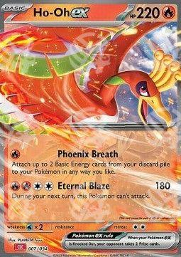 Ho-Oh ex - Pokémon Trading Card Game Classic: Charizard & Ho-Oh ex Deck (Fixed) [CLC-007]