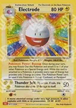 Electrode - Pokémon Trading Card Game Classic: Charizard & Ho-Oh ex Deck (Fixed) [CLC-011]