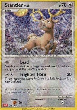 Stantler Lv.28 - Pokémon Trading Card Game Classic: Charizard & Ho-Oh ex Deck (Fixed) [CLC-016]
